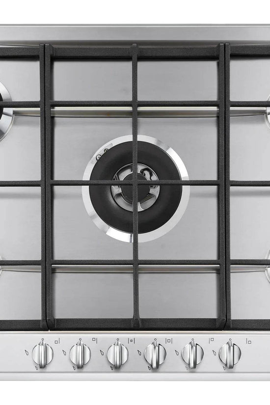 Smeg Cucina 70/75cm Gas Hob - Carvers Interiors - Cookers and Bathroom Showroom Wolverhampton
