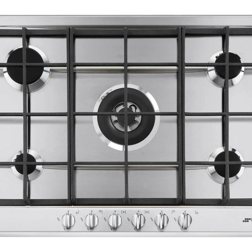 Smeg Cucina 70/75cm Gas Hob - Carvers Interiors - Cookers and Bathroom Showroom Wolverhampton