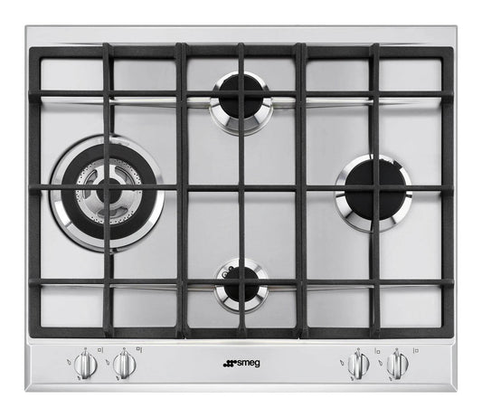 Smeg Cucina Gas Hob - 60cm - Carvers Interiors - Cookers and Bathroom Showroom Wolverhampton
