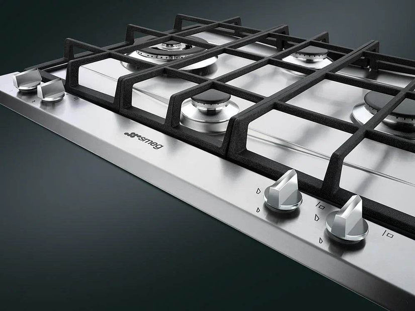 Smeg Cucina Gas Hob - 60cm - Carvers Interiors - Cookers and Bathroom Showroom Wolverhampton