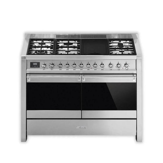Smeg Opera 120cm Duel Fuel Cooker A4-81 - Carvers Interiors - Cookers and Bathroom Showroom Wolverhampton