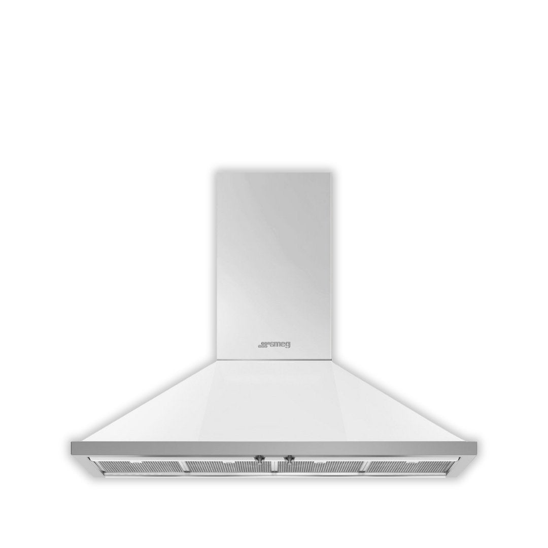 Smeg Portofino 120cm Chimney Hood KPF12 - Carvers Interiors - Carvers Interior