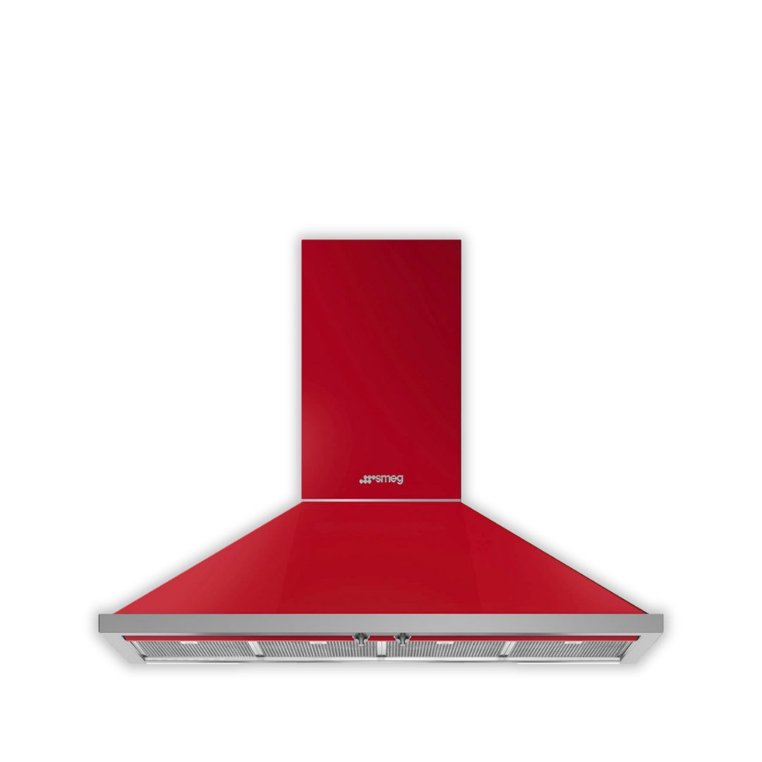 Smeg Portofino 120cm Chimney Hood KPF12 - Carvers Interiors - Carvers Interior