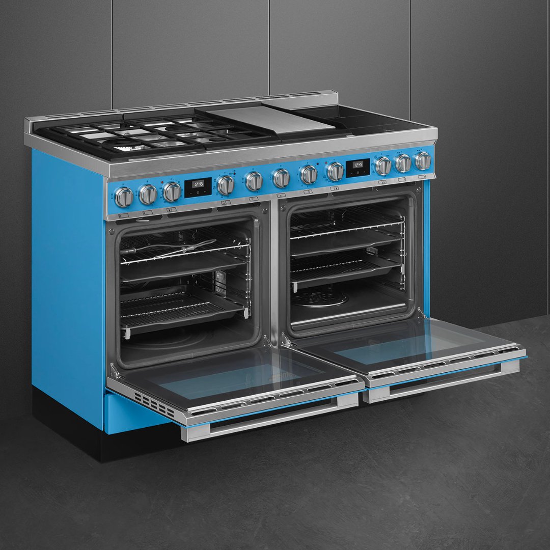 Smeg Portofino 120cm Duel Fuel Cooker CPF120IGMP - Carvers Interiors - Carvers Interior