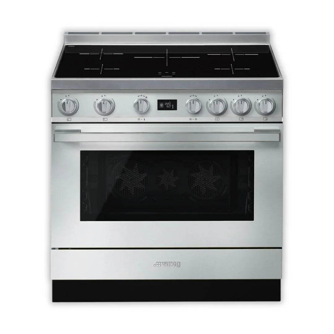 SMEG Portofino 90cm Induction Range Cooker - Carvers Interiors - Cookers and Bathroom Showroom Wolverhampton