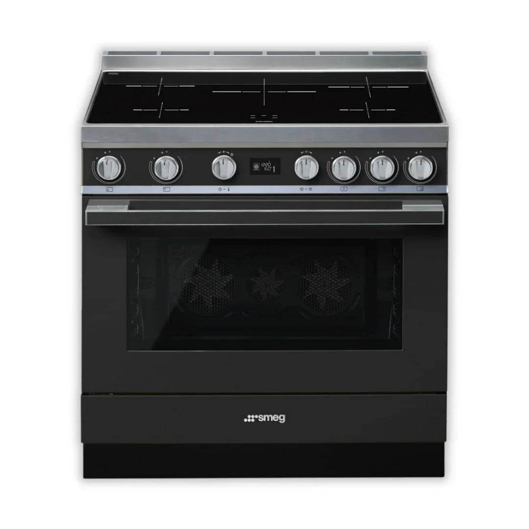 SMEG Portofino 90cm Induction Range Cooker - Carvers Interiors - Cookers and Bathroom Showroom Wolverhampton