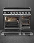 Smeg Portofino 90cm Induction Range Cooker - Two Ovens - Carvers Interiors - Carvers Interior