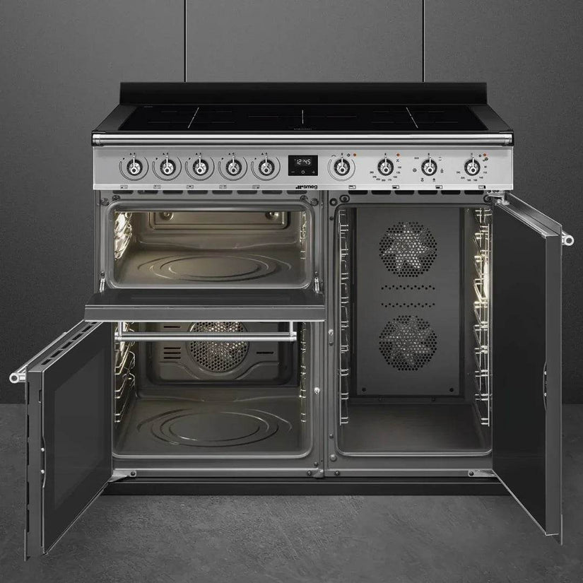 SMEG Symphony 100cm Induction Range Cooker - Carvers Interiors - Cookers and Bathroom Showroom Wolverhampton