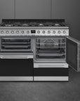 SMEG Symphony 110cm Dual Fuel Range Cooker SYD4110 - 1 - Carvers Interiors - Carvers Interior