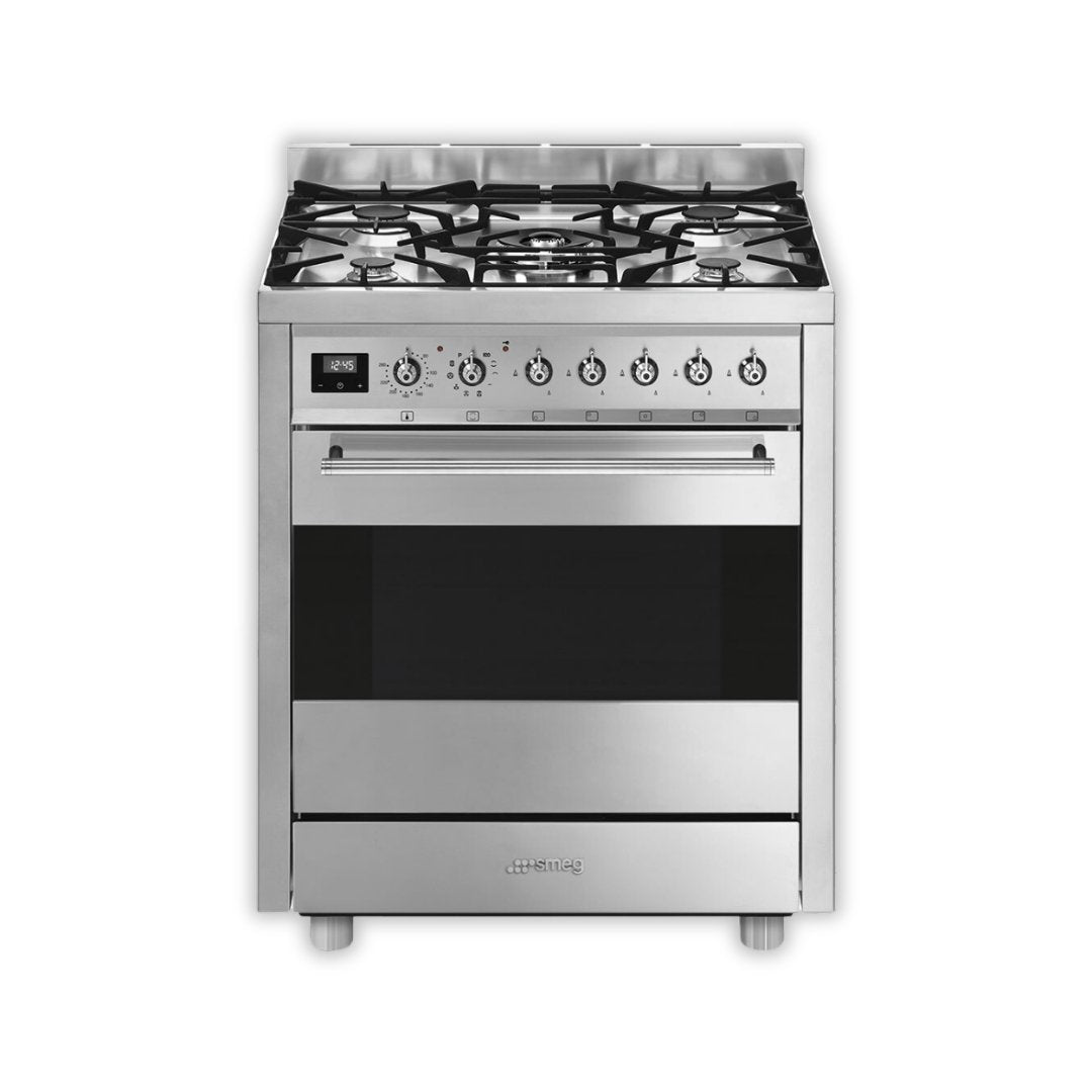 SMEG Symphony 70cm Duel Fuel Cooker C7GPX9 - Carvers Interiors - Carvers Interior