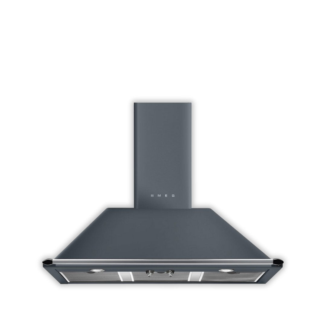 Smeg Victoria 100cm Chimney Hood KT100 - Carvers Interiors - Carvers Interior