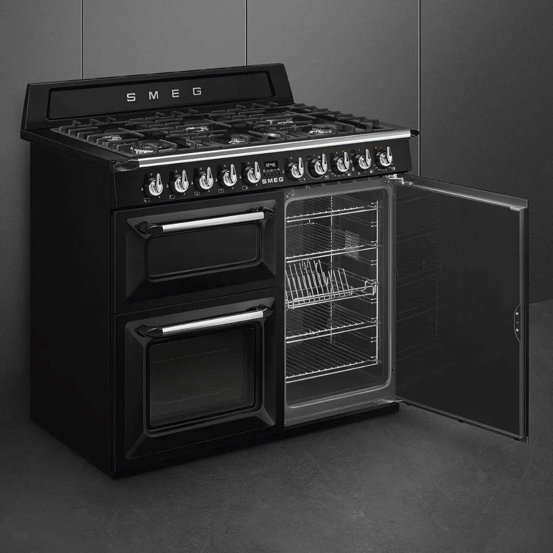 SMEG Victoria 100cm Dual Fuel cooker TR103 - Carvers Interiors - Cookers and Bathroom Showroom Wolverhampton