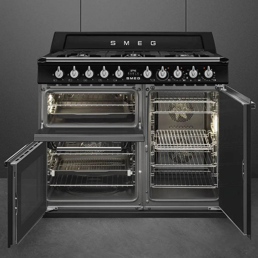 SMEG Victoria 100cm Dual Fuel cooker TR103 - Carvers Interiors - Cookers and Bathroom Showroom Wolverhampton