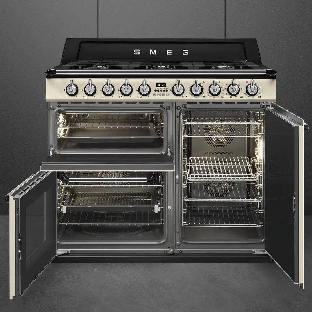 SMEG Victoria 100cm Dual Fuel cooker TR103 - Carvers Interiors - Cookers and Bathroom Showroom Wolverhampton
