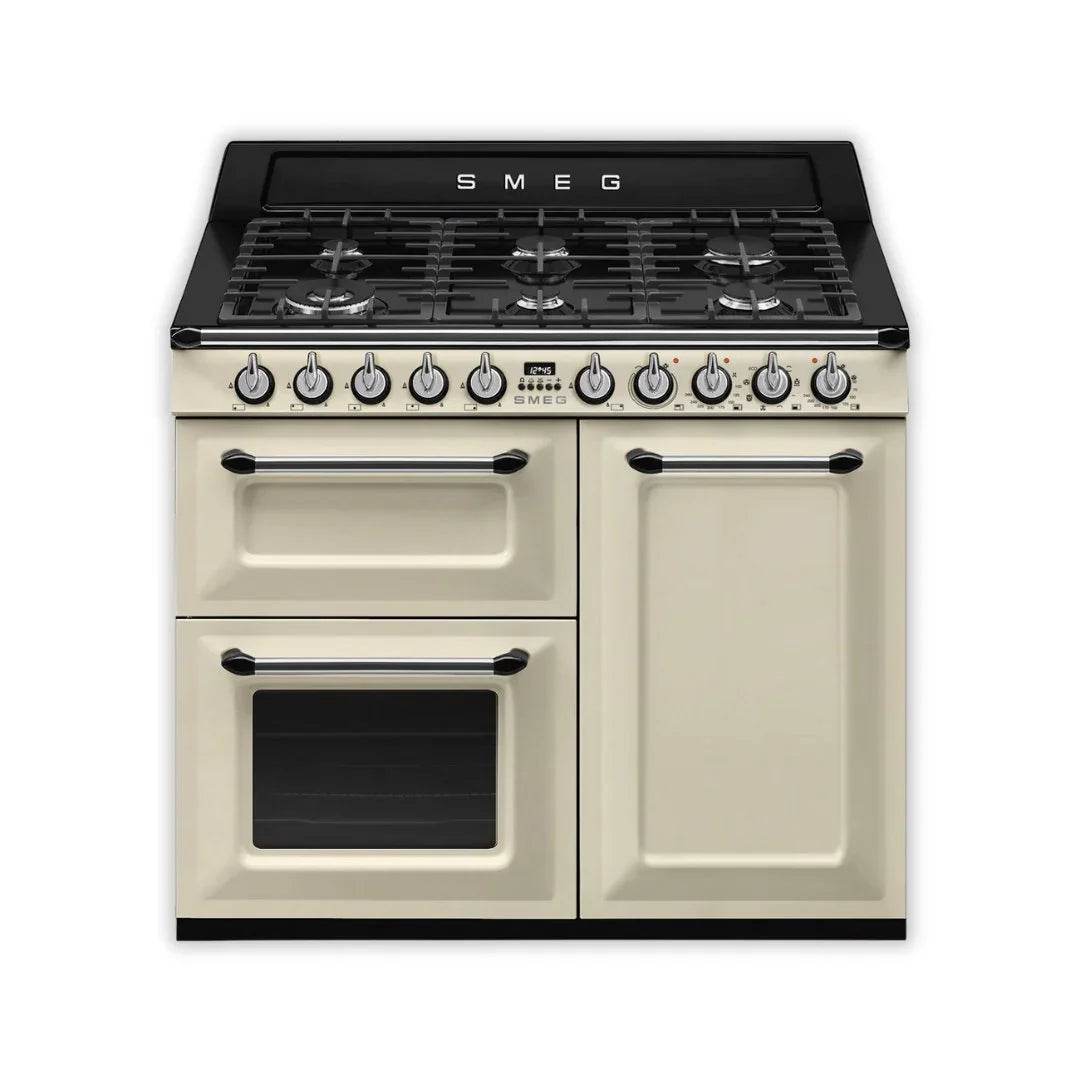 SMEG Victoria 100cm Dual Fuel cooker TR103 - Carvers Interiors - Cookers and Bathroom Showroom Wolverhampton