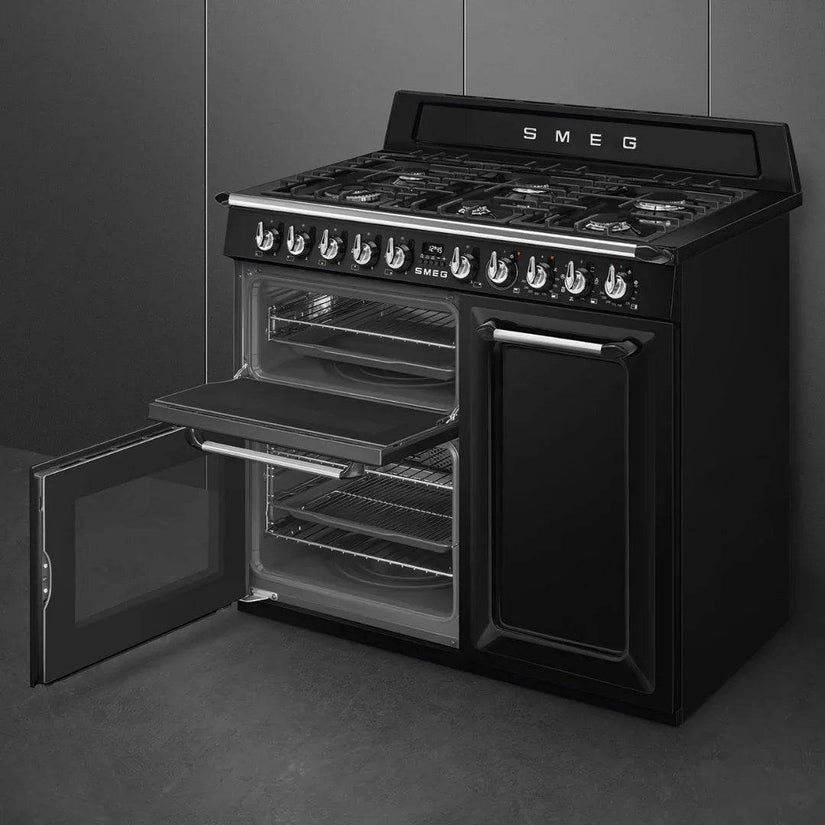SMEG Victoria 100cm Dual Fuel cooker TR103 - Carvers Interiors - Cookers and Bathroom Showroom Wolverhampton