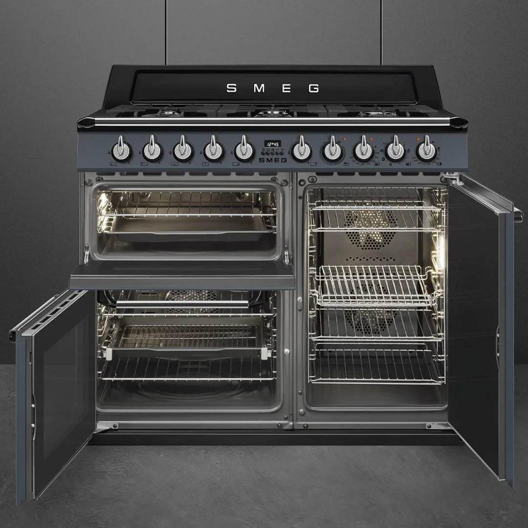 SMEG Victoria 100cm Dual Fuel cooker TR103 - Carvers Interiors - Cookers and Bathroom Showroom Wolverhampton