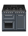 SMEG Victoria 100cm Dual Fuel cooker TR103 - Slate Grey - Carvers Interiors - Carvers Interior