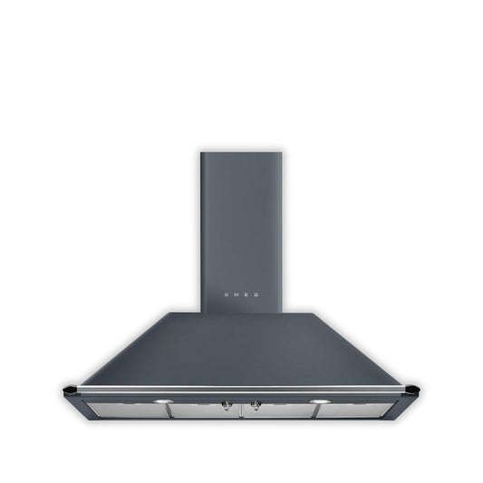 SMEG Victoria 110cm Chimney Hood KT110 - Carvers Interiors - Carvers Interior