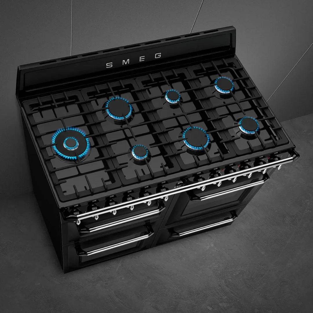 SMEG Victoria 110cm Dual Fuel Range cooker TR4110 - Carvers Interiors - Cookers and Bathroom Showroom Wolverhampton