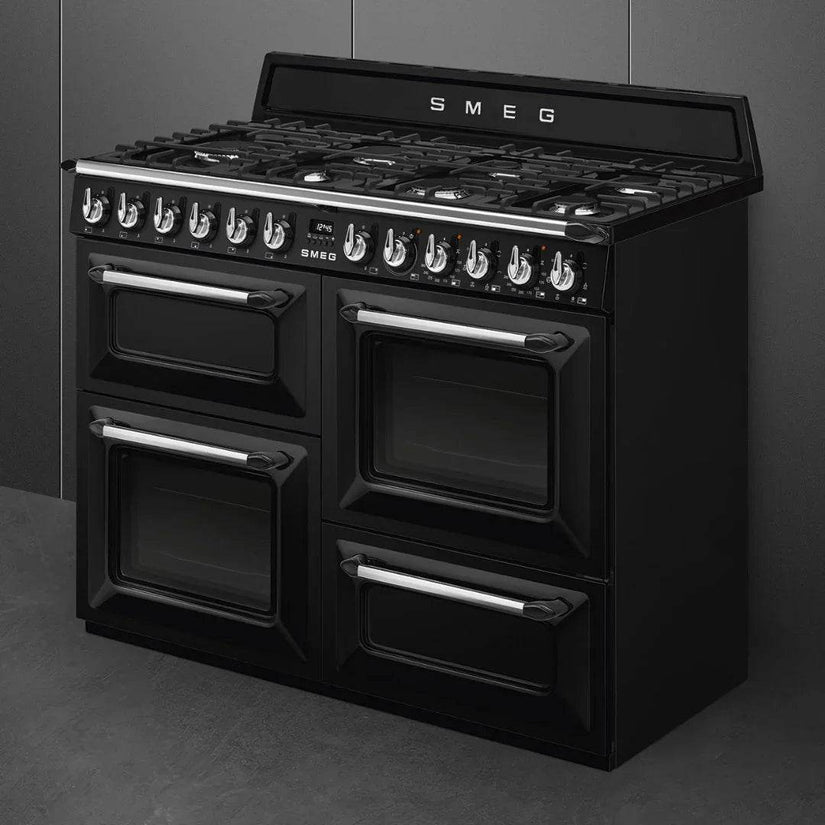 SMEG Victoria 110cm Dual Fuel Range cooker TR4110 - Carvers Interiors - Cookers and Bathroom Showroom Wolverhampton