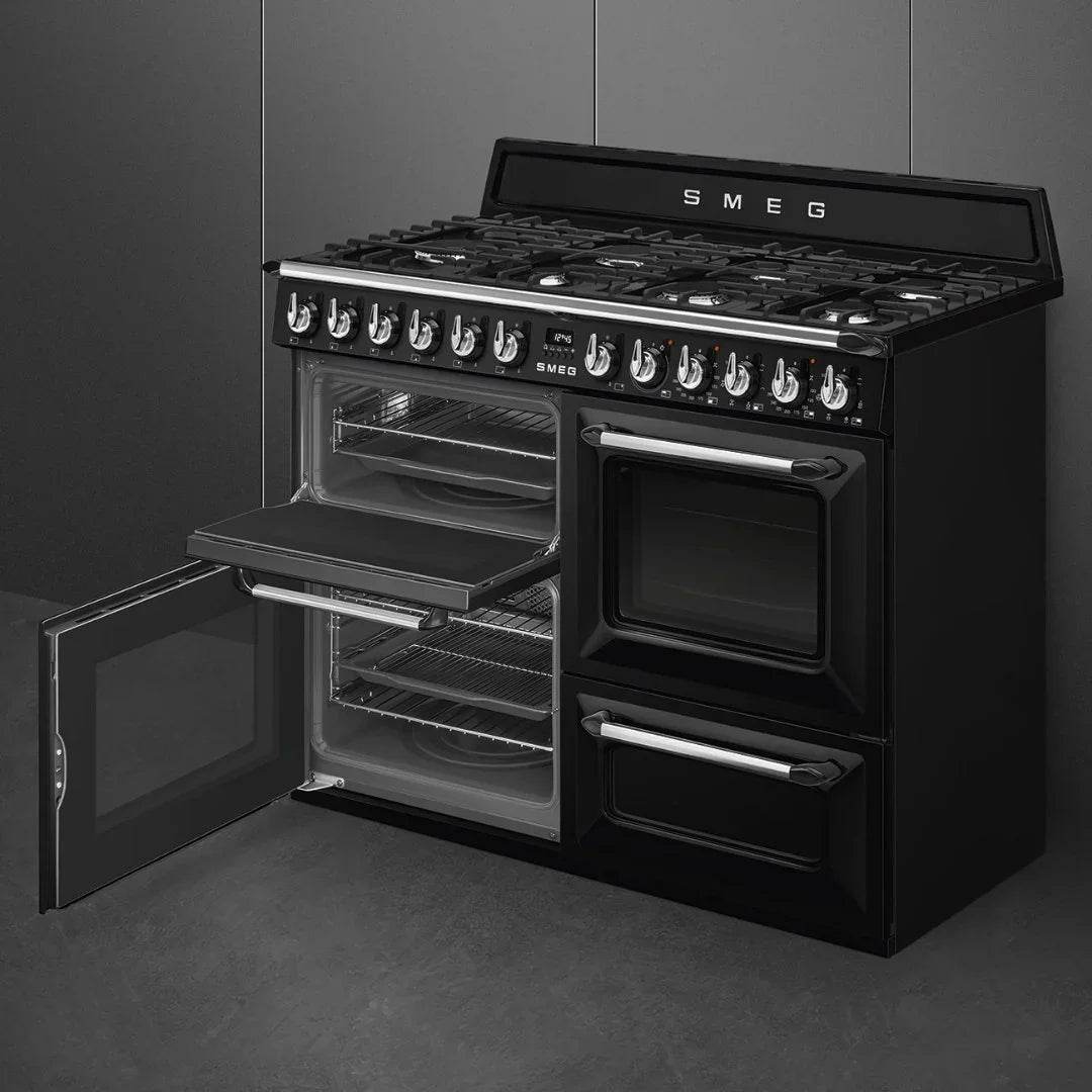 SMEG Victoria 110cm Dual Fuel Range cooker TR4110 - Carvers Interiors - Cookers and Bathroom Showroom Wolverhampton
