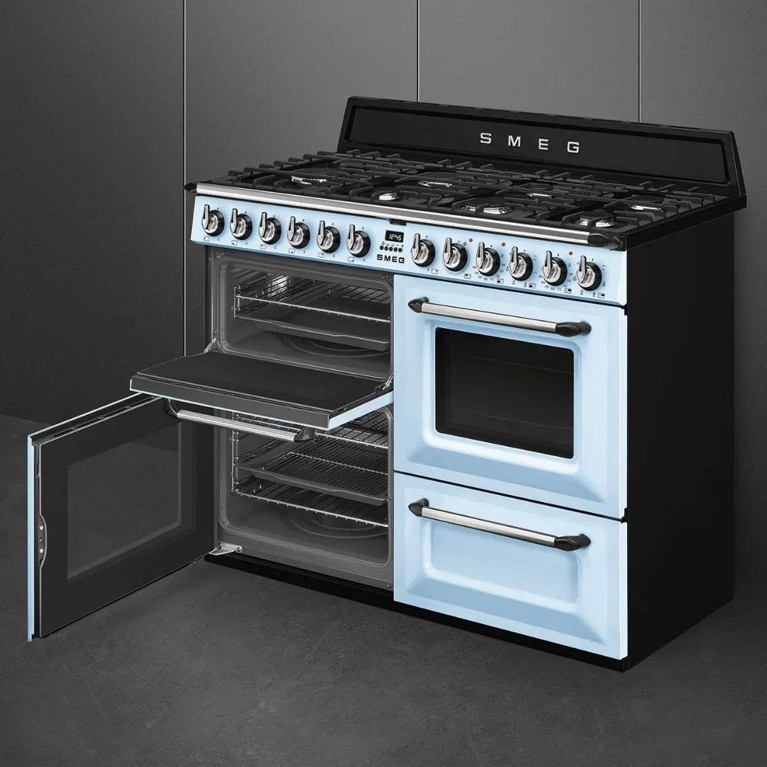 SMEG Victoria 110cm Dual Fuel Range cooker TR4110 - Carvers Interiors - Cookers and Bathroom Showroom Wolverhampton