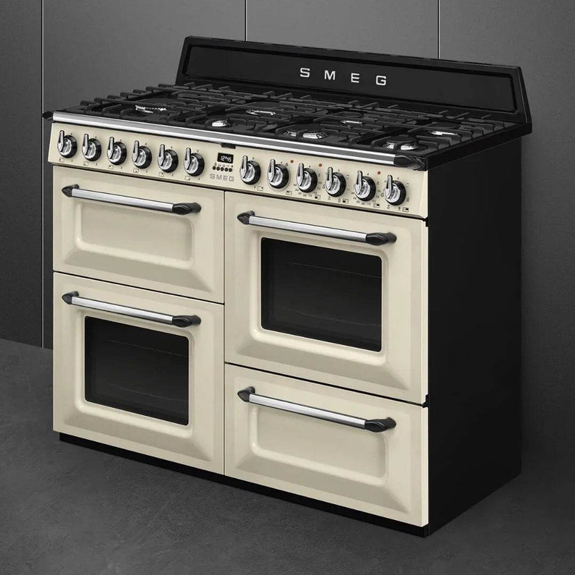SMEG Victoria 110cm Dual Fuel Range cooker TR4110 - Carvers Interiors - Cookers and Bathroom Showroom Wolverhampton