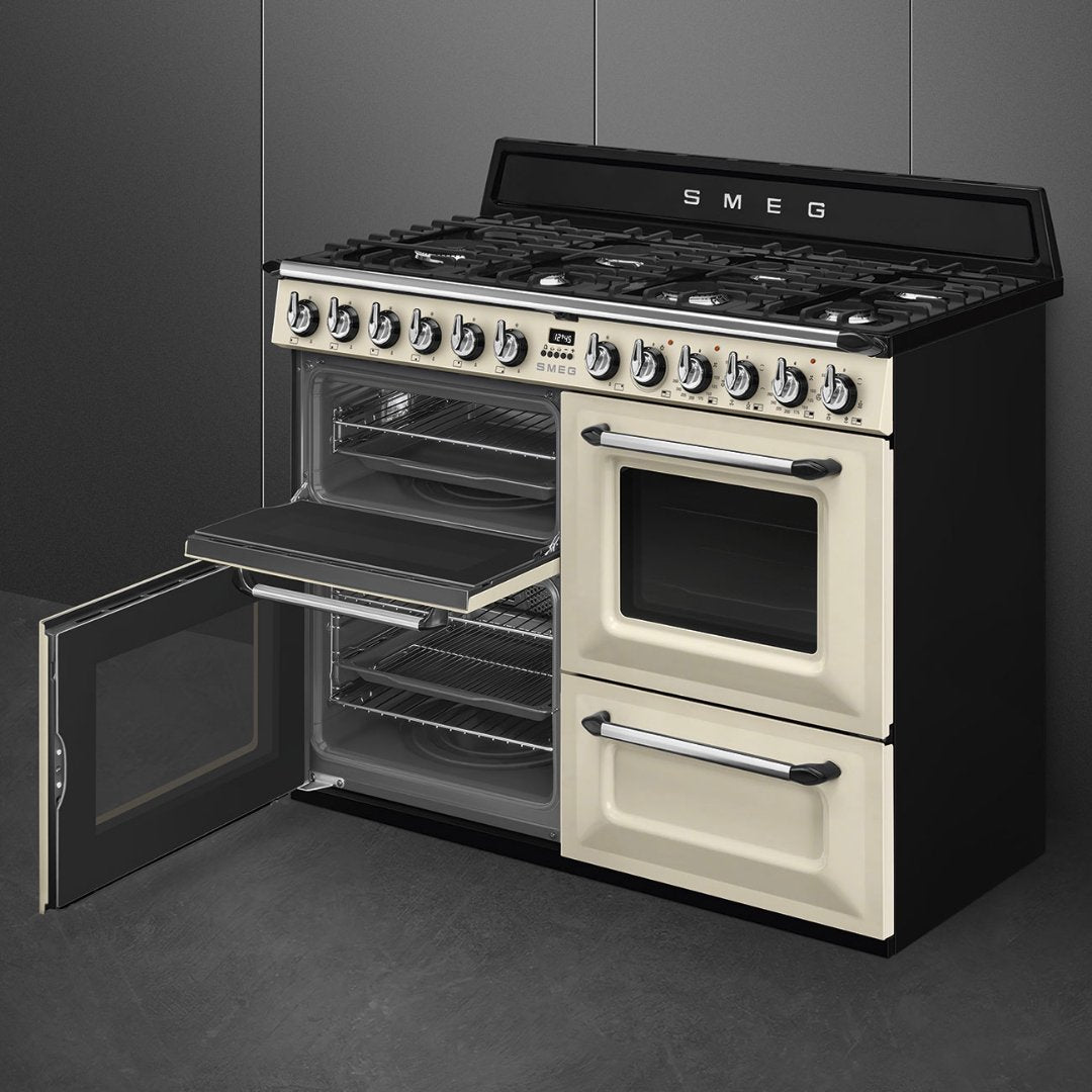 SMEG Victoria 110cm Dual Fuel Range cooker TR4110 - Carvers Interiors - Carvers Interior