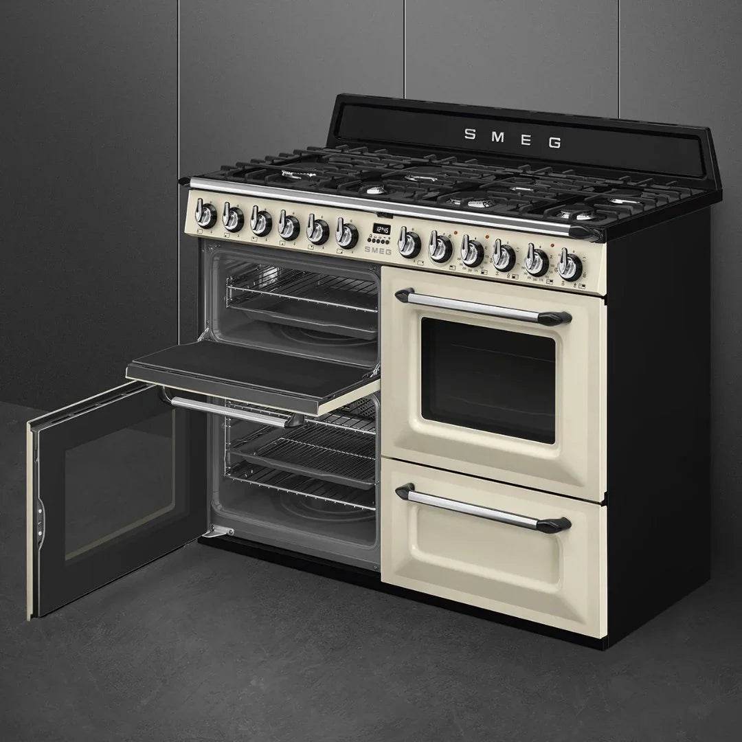 SMEG Victoria 110cm Dual Fuel Range cooker TR4110 - Carvers Interiors - Cookers and Bathroom Showroom Wolverhampton