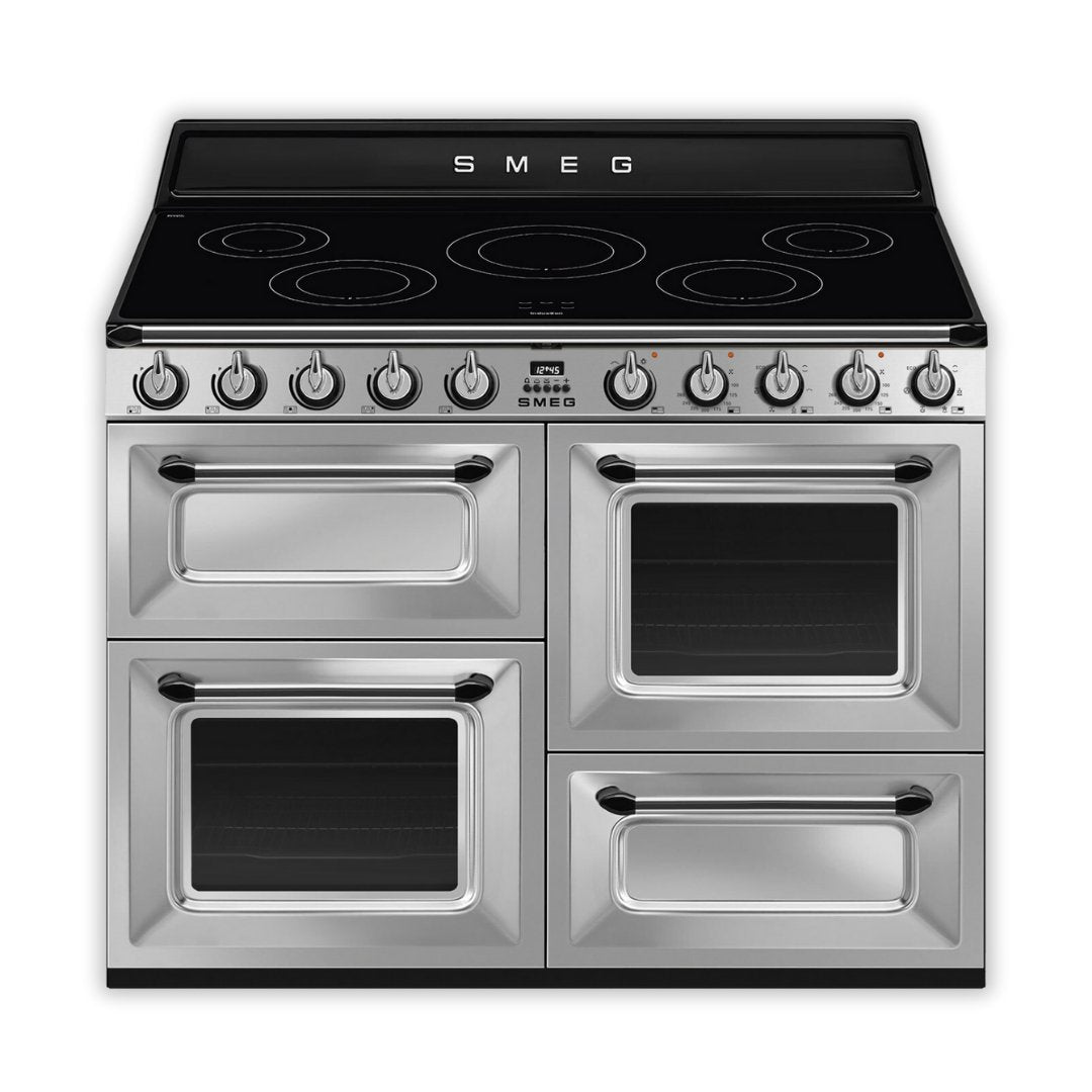 SMEG Victoria 110cm Induction Range Cooker - Stainless Steel - Carvers Interiors - Carvers Interior