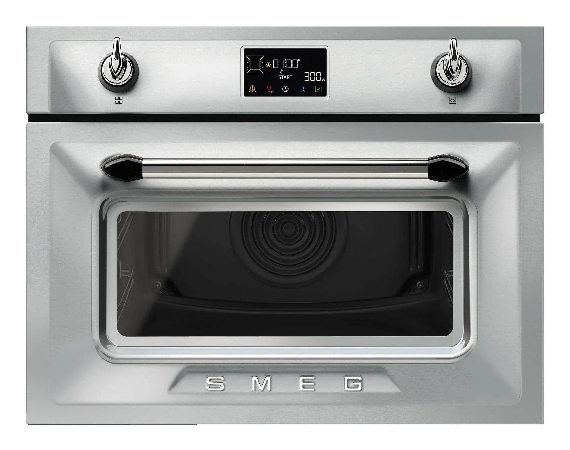Smeg Victoria 45cm Compact Built - In Oven & Combi Microwave - Carvers Interiors - Smeg