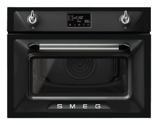 Smeg Victoria 45cm Compact Built-In Oven & Combi Microwave - Carvers Interiors - Cookers and Bathroom Showroom Wolverhampton