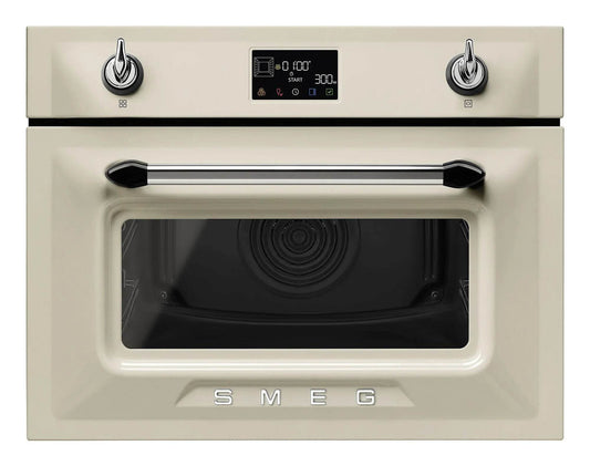 Smeg Victoria 45cm Compact Built-In Oven & Combi Microwave - Carvers Interiors - Cookers and Bathroom Showroom Wolverhampton