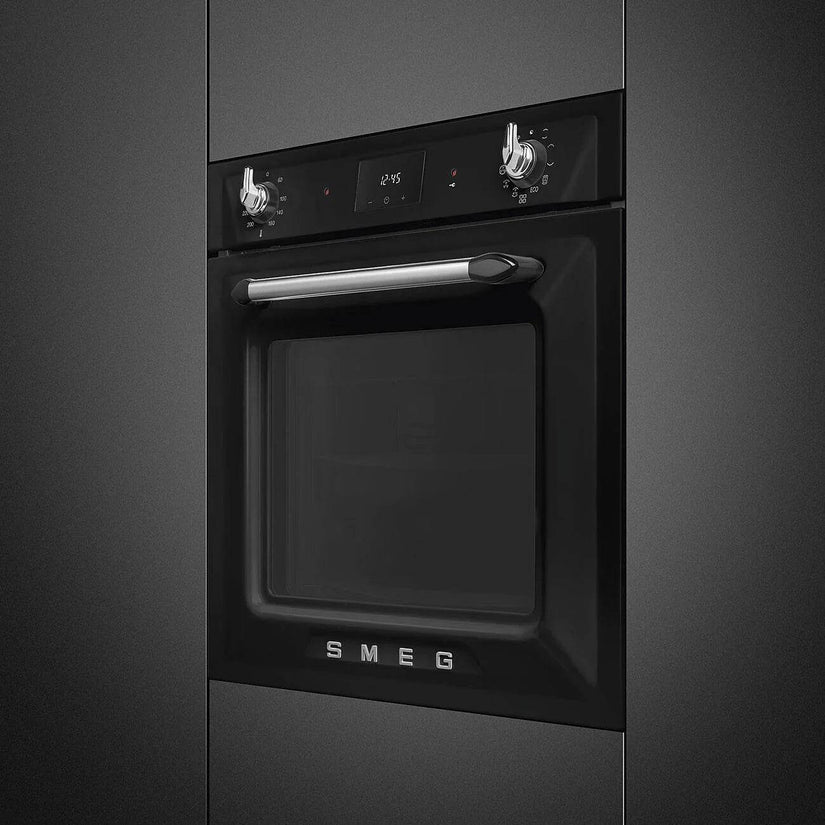 Smeg Victoria 60cm Built-In Traditional Pyro Single Oven - Carvers Interiors - Cookers and Bathroom Showroom Wolverhampton