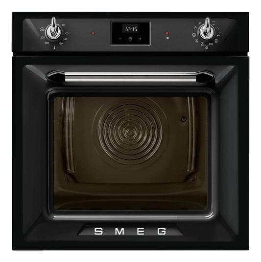 Smeg Victoria 60cm Built-In Traditional Pyro Single Oven - Carvers Interiors - Cookers and Bathroom Showroom Wolverhampton