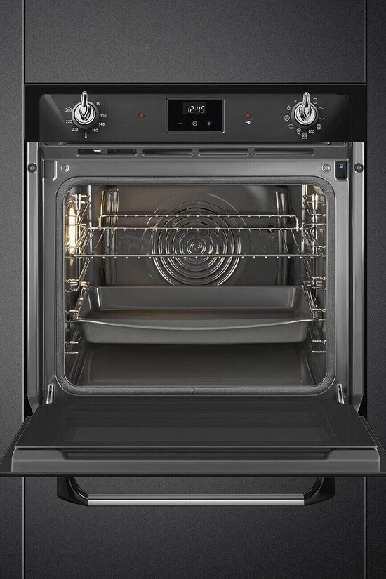Smeg Victoria 60cm Built-In Traditional Pyro Single Oven - Carvers Interiors - Cookers and Bathroom Showroom Wolverhampton