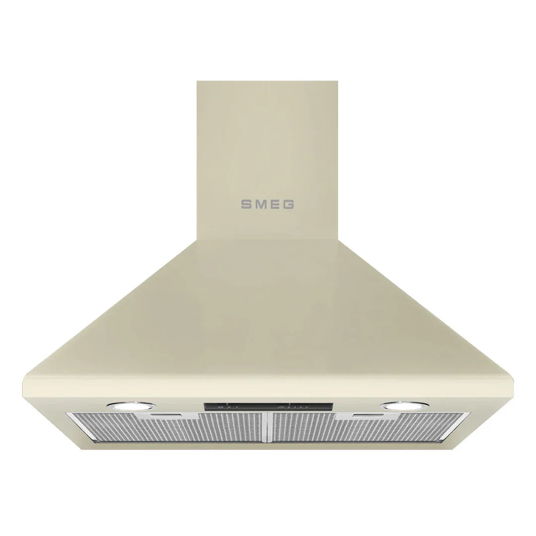 Smeg Victoria 60cm Chimney Hood-Cream-Available Now - Carvers Interiors
