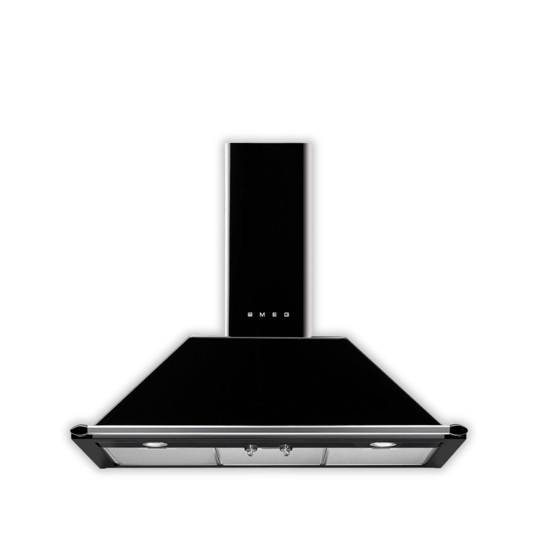 Smeg Victoria 90cm Chimney Hood KT90 - Carvers Interiors - Carvers Interior