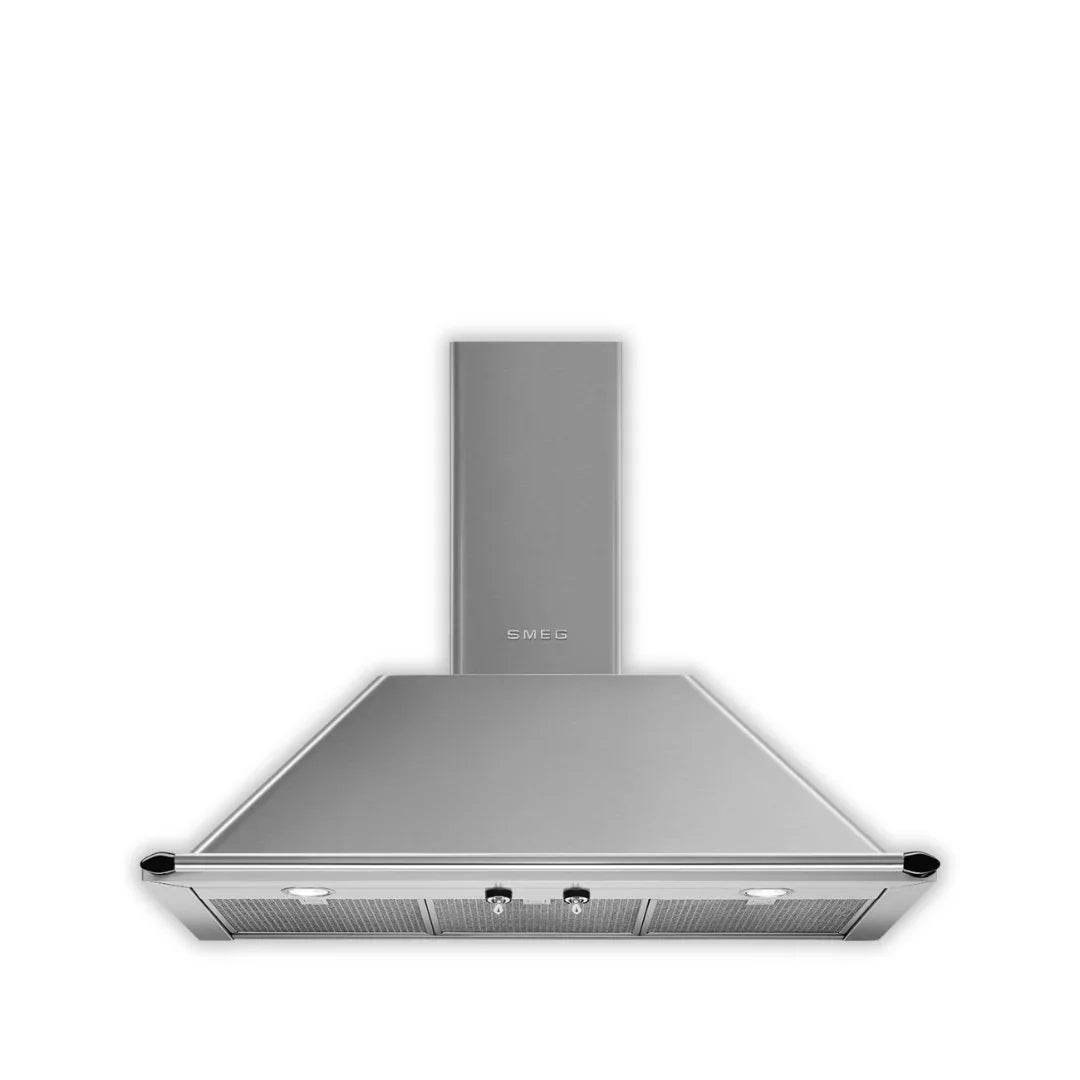 Smeg Victoria 90cm Chimney Hood KT90 - Carvers Interiors - Cookers and Bathroom Showroom Wolverhampton