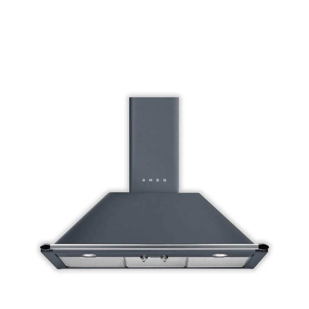 Smeg Victoria 90cm Chimney Hood KT90 - Carvers Interiors - Cookers and Bathroom Showroom Wolverhampton
