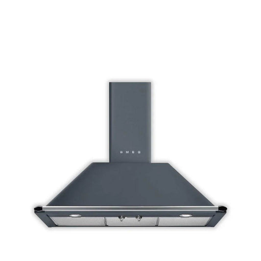 Smeg Victoria 90cm Chimney Hood KT90 - Carvers Interiors - Cookers and Bathroom Showroom Wolverhampton