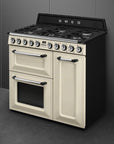 SMEG Victoria 90cm Dual Fuel Range Cooker - Cream - Carvers Interiors - Carvers Interior