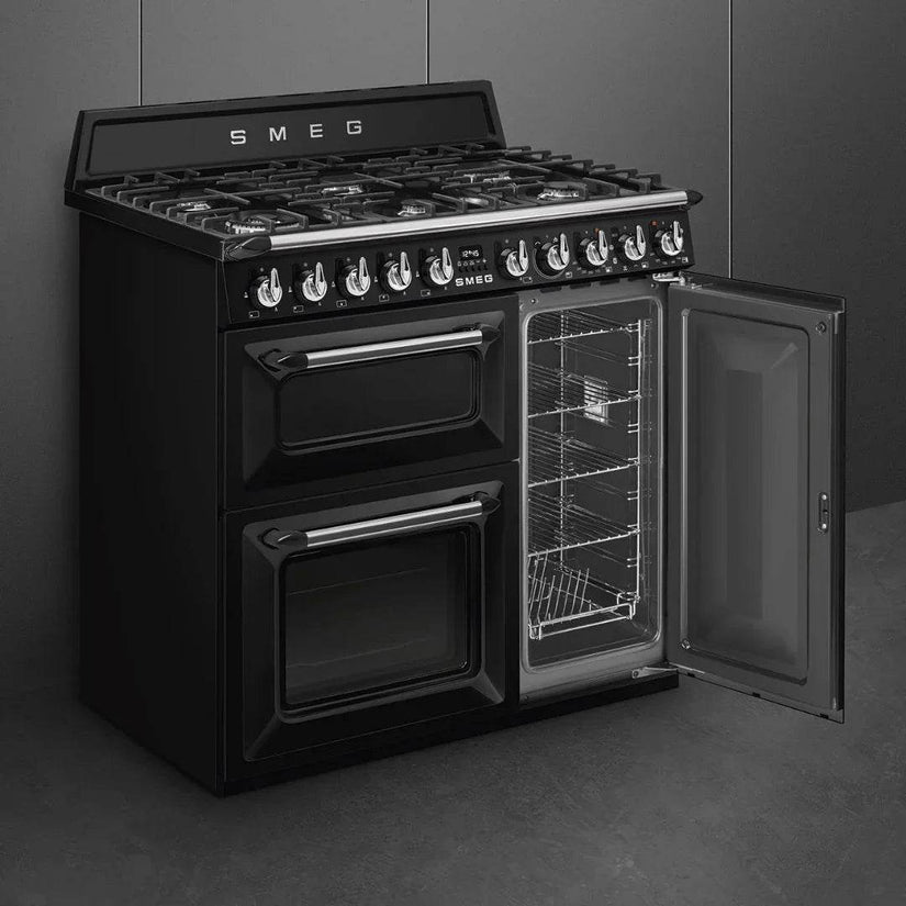 SMEG Victoria 90cm Dual Fuel Range Cooker TR93 - Carvers Interiors - Cookers and Bathroom Showroom Wolverhampton