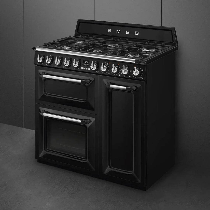 SMEG Victoria 90cm Dual Fuel Range Cooker TR93 - Carvers Interiors - Cookers and Bathroom Showroom Wolverhampton