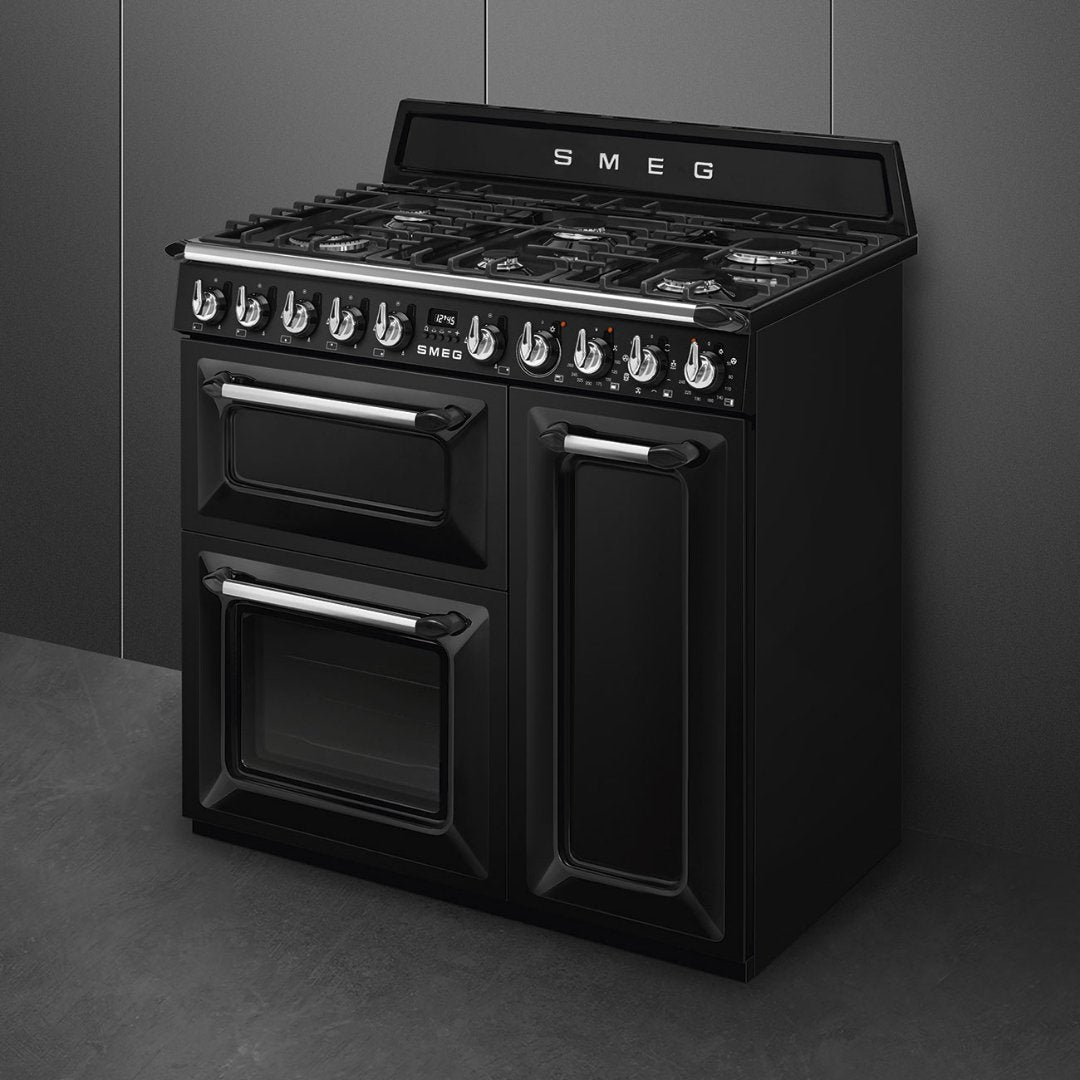 SMEG Victoria 90cm Dual Fuel Range Cooker TR93 - Carvers Interiors - Carvers Interior