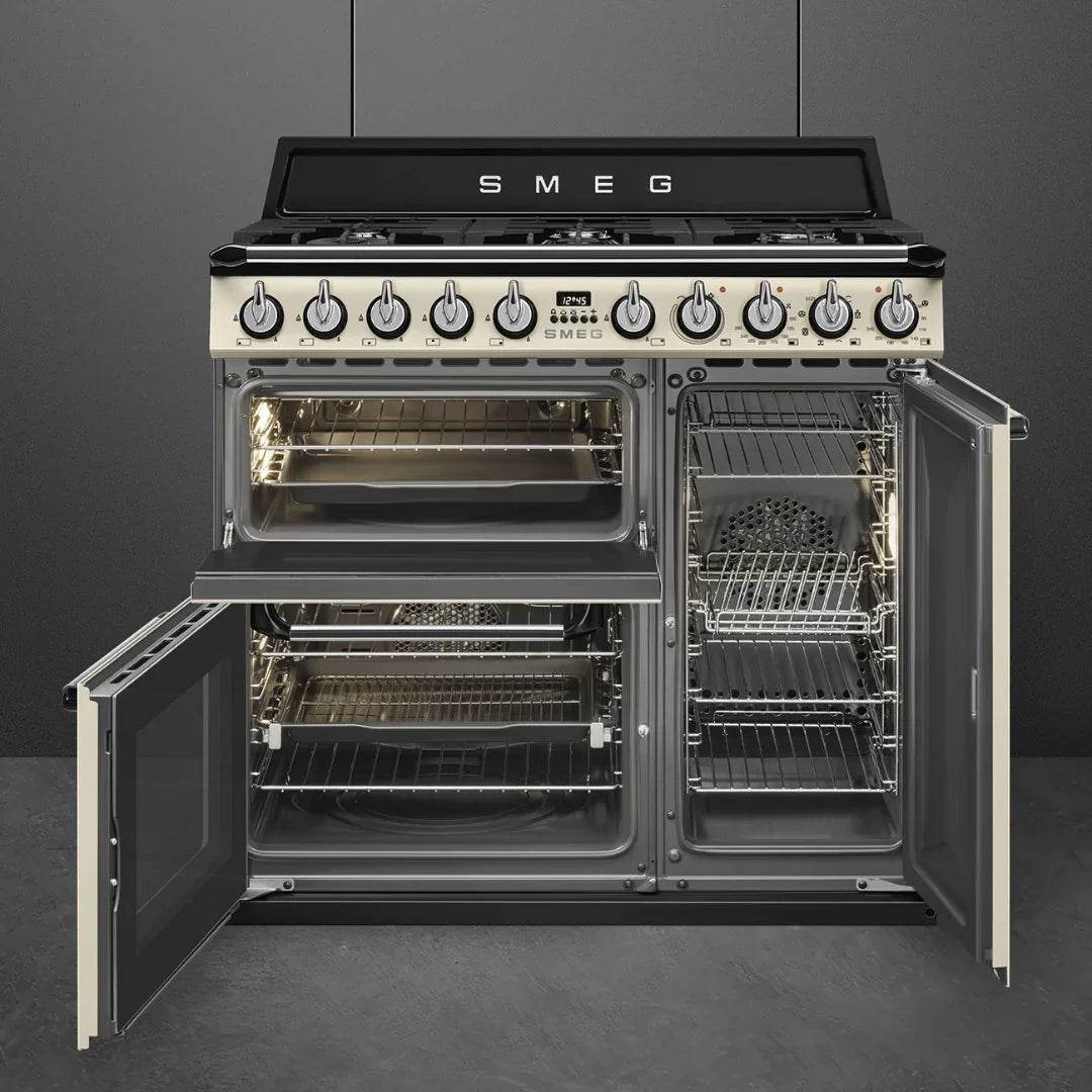SMEG Victoria 90cm Dual Fuel Range Cooker TR93 - Carvers Interiors - Cookers and Bathroom Showroom Wolverhampton