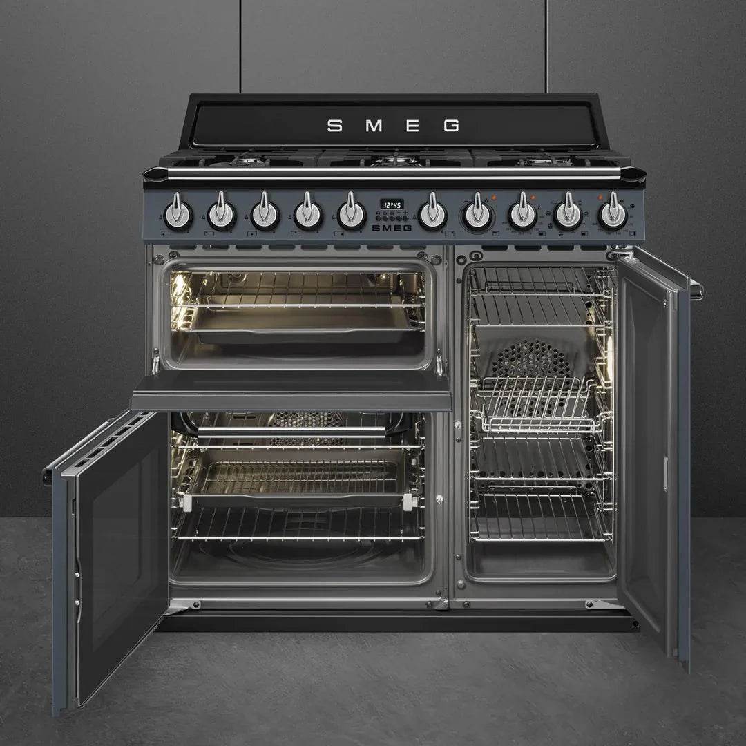 SMEG Victoria 90cm Dual Fuel Range Cooker TR93 - Carvers Interiors - Cookers and Bathroom Showroom Wolverhampton