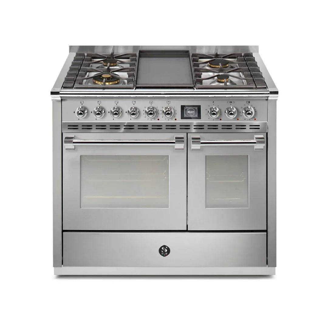 STEEL Cucine Ascot 100/2 - Mixed Hobs - Carvers Interiors - Steel Cucine