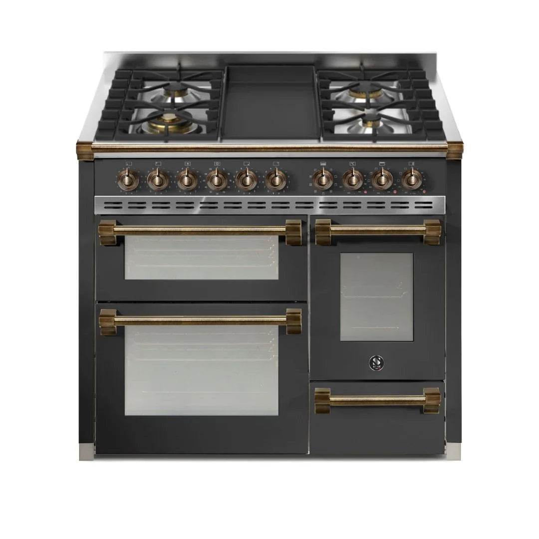STEEL Cucine Ascot 100/3 - Mixed Hobs - Carvers Interiors - Steel Cucine